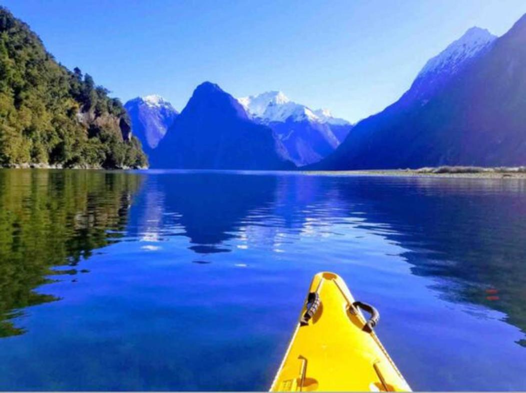 Te Anau Holiday Home - Free Wifi - Free Bikes & Kayaks - Short Walk To Lake & Town - Top Views Bagian luar foto
